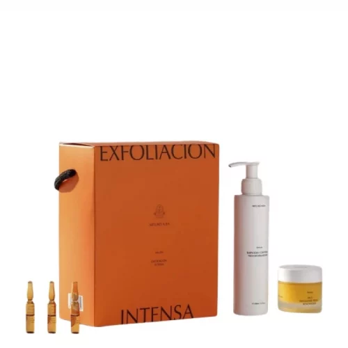 ESTUCHE EXFOLIACIÓN INTENSA (LIMP+PATÉ+20AMP)